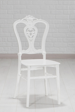 2 Adet Carisma Beyaz Pratik Sandalye / Balkon-bahçe-mutfak