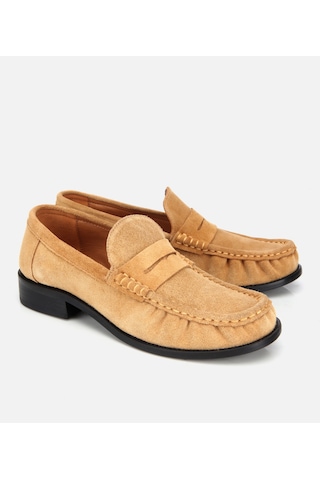Hotiç Kadın Süet Deri Taba Yumuşak Dokulu Klasik Loafer 01ayh311580a340 01ayh311580a340 Taba