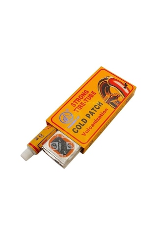 Thumbs Up Lastik Tamir Kiti Soğuk Bisiklet Lastik Yama Seti 24 Adet Sarı - Siyah