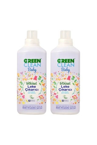 U Green Clean Baby Bitkisel Leke Çıkarıcı 2 x 1000 ML