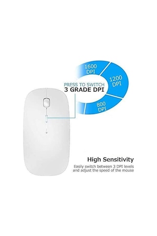 Springsun Macbook Pro Mac Windows İçin Kablosuz Bluetooth Mouse