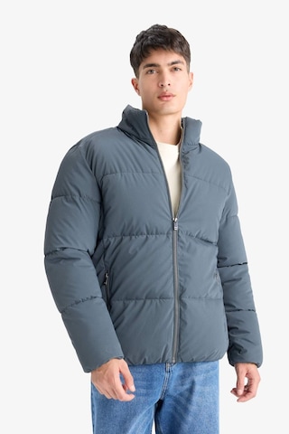 Defacto Regular Fit Dik Yaka Fermuarlı Su Geçirmez Mont F0307ax25wngn1085 Yeşil