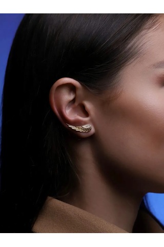 Luchi Jewellery Tırmanıcılar Gümüş Kanat Şekilli 228182049 Gümüş