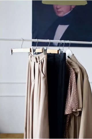 Sfrmarket Ahşap Pantolon Ve Etek Askıları 3'lü Set 201200768 Kahverengi