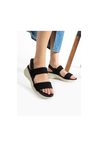 Papuçcity 02791 Orto Pedik Günlük Kadın Triko Sandalet 001