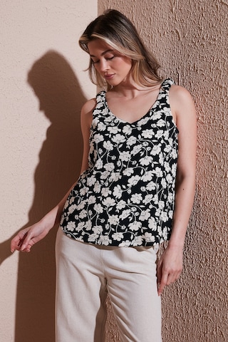 Fashion Friends Bayan Bluz 25y0289k1 Siyah Siyah