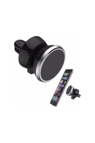 Carub Gümüş Mıknatıslı Telefon Tutucu