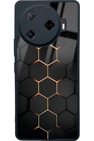 Tecno Camon 30 Pro Yellow Carbon Tasarımlı Glossy Telefon Kılıfı Çok Renkli Tecno Camon 30 Pro Yellow Carbon Tasarımlı Glossy Telefon Kılıfı Çok Renkli