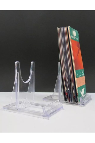 Magazin Cennikov Ürün İçin Evrensel Şeffaf Stand, 4 Adet. 216153768 Beyaz