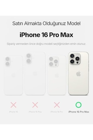 Apple iPhone 16 Pro Max İçin Super-crystal Magsafe İle Uyumlu Kılıf Arkası Kristal Berraklığında Cam Görünüm Kenarları Darbe Emici Silikon Hybrid Kılıf Siyah, 16 Pro Max