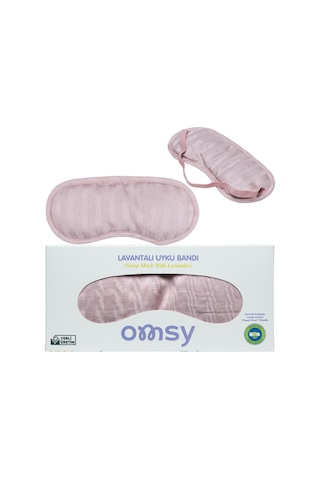 Omsy Lavantalı Uyku Bandı Pudra Pembe 1 Adet