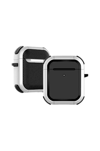 Newface Apple Airpods uyumlu2 2.nesil Tank Kılıf - Beyaz Çok Renkli