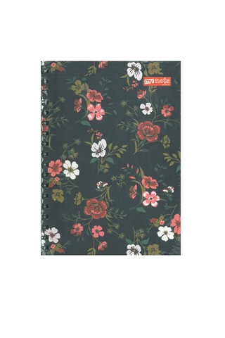 Mynote Planlayıcı 17x24 Sert Kapak Spiralli 100 Sayfa Siyah Siyah