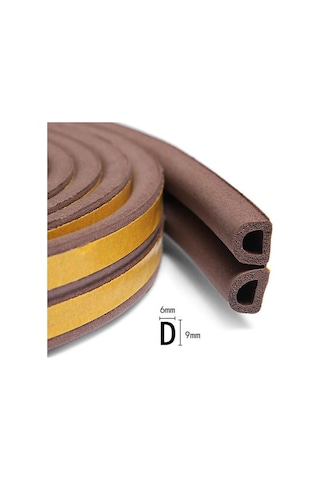 Orient Kapı Pencere Fitili Izolasyon Bandı Kahverengi 2X3 6 Mt N11.193