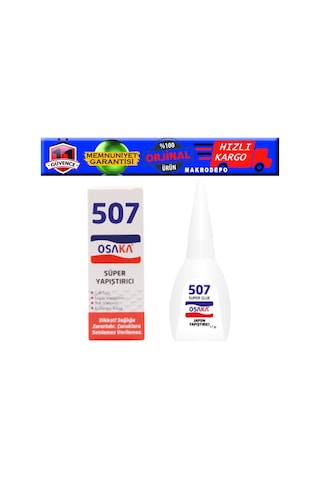 Osaka 507 Süper Japon Yapıştırıcı 17 Gr 502 Muadili