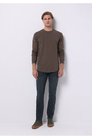 Colin's Colins Regular Fit Yuvarlak Yaka Düz Erkek Gri Uzun Kol Tişört Cl1076432 Q1.v1 Tpe Gri