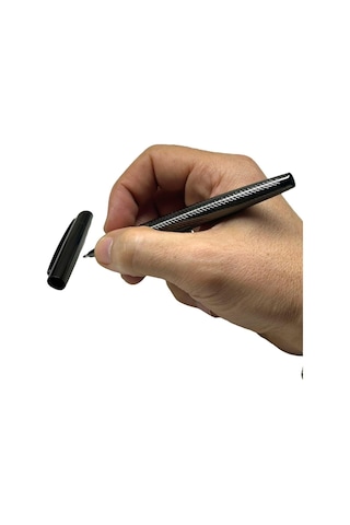 Füme İşlemeli Deri Kılıflı Roller İmza Kalemi 1477fm