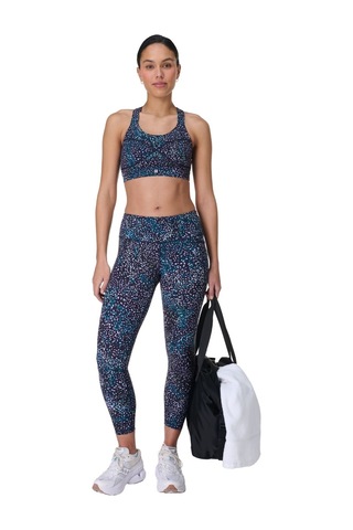 Sweaty Betty Sweaty Betty Power Workout Leggings Kadın Mavi Koşu Tayt 5109 Çok Renkli