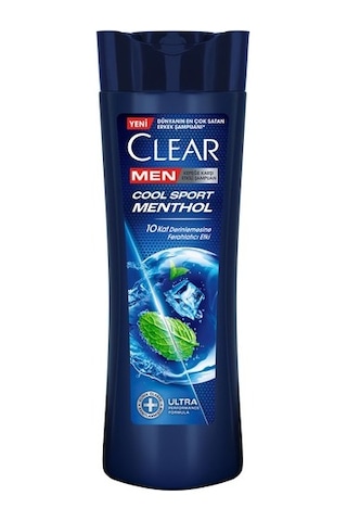 Clear Men Kepeğe Karşı Etkili Şampuan Cool Sport Menthol 350 Ml Yeni Ambalaj