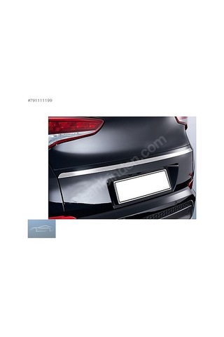 Hyundai Tucson Bagaj Alt Çıta 2015-2018 Krom Paslanmaz Çelik