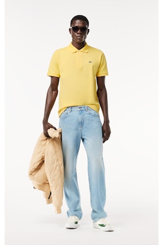 Lacoste Erkek Klasik Pike Kumaş Polo T-shirt Sarı