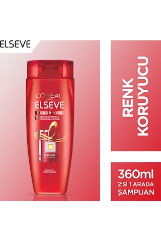 Loreal Paris Elseve Colorvive Renk Koruyucu 2'si 1 Bakım Şampuanı 360 ML