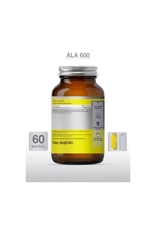 Goodday Alfa Lipoik Asit Ala600 60 Kapsül 2 Adet