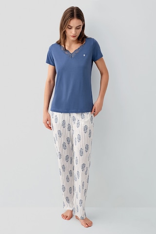 Pierre Cardin Kadın Lacivert Pijama Takım Pc9214-s-v1 Lacivert