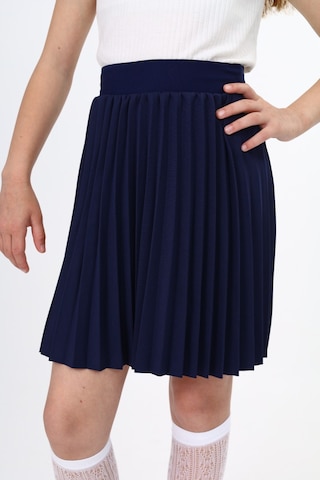 Toontoy Kız Çocuk Pileli Etek Lacivert