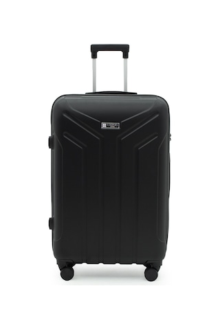 Petra Lüx Abs Büyük Boy Valiz 75 Cm Siyah