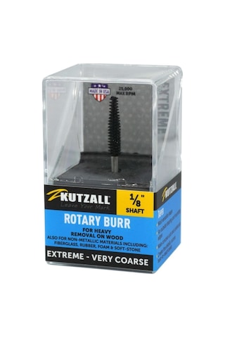 Kutzall Tx-18-ec Ekstra Kalın Diş Konik Çam Tipi Törpü 3.1 Mm Sap