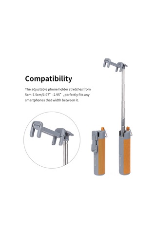 Symbee Mavi 5200mah Powerbank, Bluetooth Hoparlör, Selfie Çubuk, Fener Ve Telefon Tutucu İle Eli Serbest Konuşma Desteği