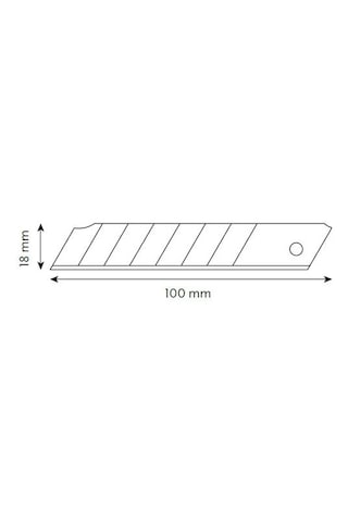 VIP-TEC VT875109 Profesyonel Maket Bıçağı (Metal Gövde) 18 mm