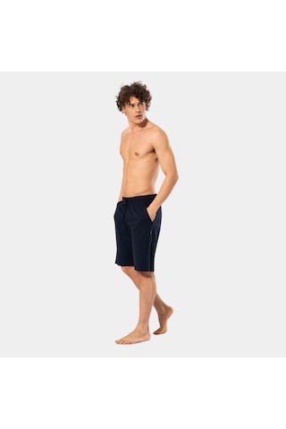 Cacharel Modal Bermuda Tek Alt 2172/lacivert Çok Renkli