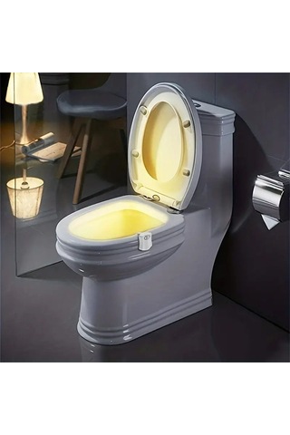 Banyo Yaratıcı Sensörlü Led Gece Lambası, Atmosferik Işık
