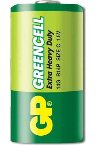 Gp 14g-2s2 Greencell Orta C Boy 1.5v 2 Li Paket