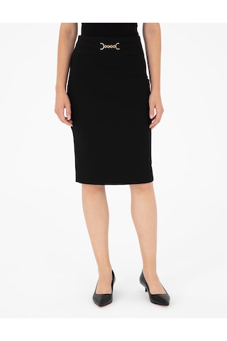 Pierre Cardin Kadın Siyah Etek Dokuma 50297135-vr046 Siyah