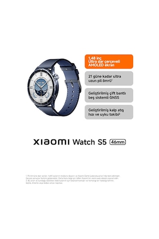 Xiaomi Watch S5 46 MM Akıllı Saat (Distribütör Garantili)