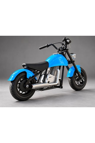 Elektrıklı Mini Chopper 36v 180w 3 Vites 12 Jant 5-9 Yaş Arası Uygundur. Mavi