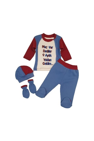 Taraftarlı 4lü Bebek Hastane Çıkışı - Trabzon Mavi