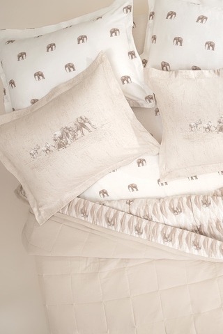 Yataş Bedding Barnet Çift Kişilik Co-Mic Yatak Örtüsü Takımı - Bej