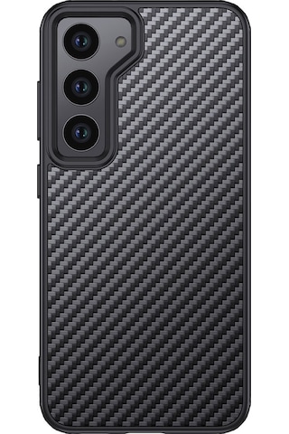 Wlons Galaxy S23 Uyumlu Aramid Karbon Fiber Magsafe Özellikli Kılıf