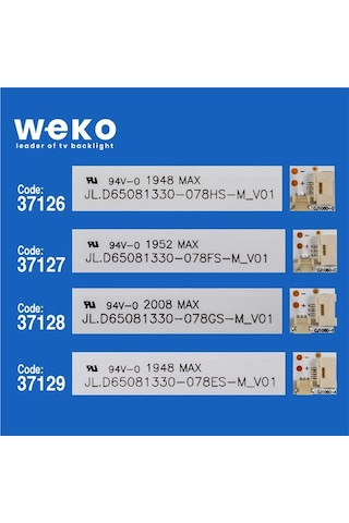 Vestel 65u9500 65'' 10 Adet Tv Led Bar Tvnizi Açıp İçindeki Led Barla Birebir Aynısı Olduğunu Görmeden Almayınız. Sonrasında İade Almamaktayız.