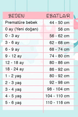 Peruflic Zürafa Nakışlı Çizgili 5'li % 100 Pamuk Hastane Çıkış Seti 0-3 Ay