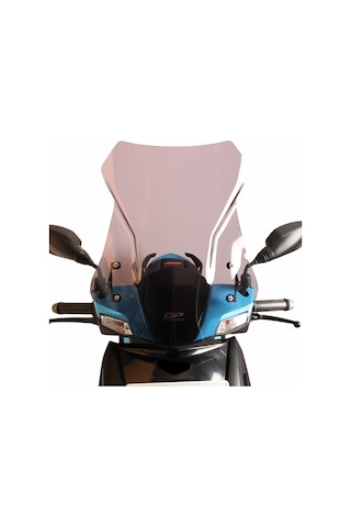 GP Kompozit TVS Ntorq 125 2024 Uyumlu Ön Cam Füme 50 cm