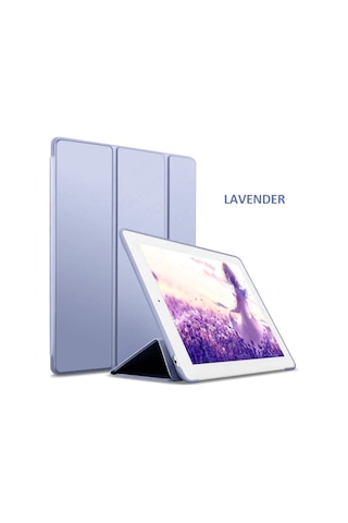 Apple Uyumlu iPad 9. Nesil 8. Nesil 7. Nesil 10.2" Kılıf PU Deri Smart Standlı Case