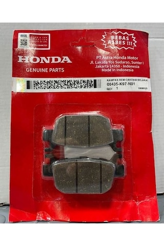 Honda Adv 350 -forza 250 Arka Fren Balatası Rks Newlight 125 Uygun 06435-k97-n01 Supermoto