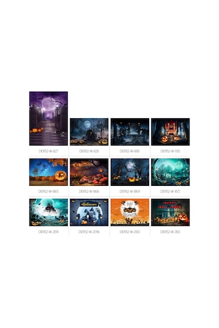 Youtek 2.1x1.5m Kadife Fotoğraf Arka Planı, Halloween Temalı, Yıkabilir Yeniden Kullanılabilir, Işık Yansıtmaz, Portre Ve Parti Dekorasyonu Beyaz