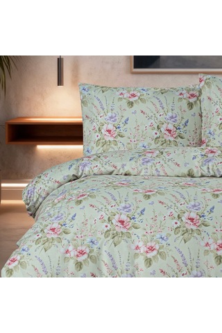 Aryıldız Home Valeria %100 Pamuk Tek Kişilik Nevresim Takımı Renkli