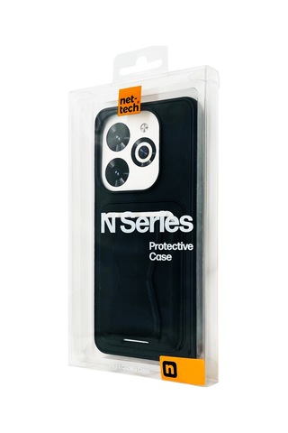 Nettech Tecno Spark Go 2024 Uyumlu Nt-n087 Arka Koruma Kılıf - Siyah Siyah